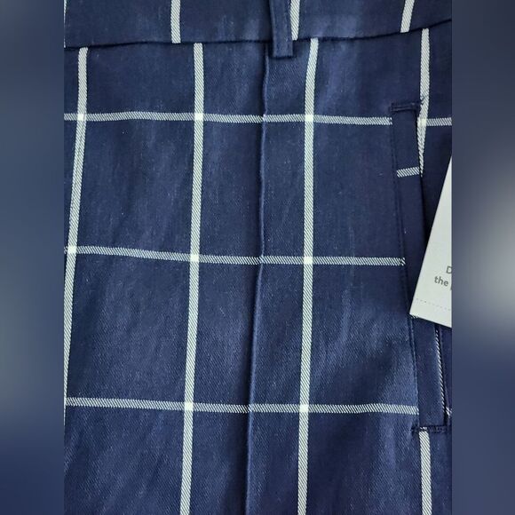 Time And Tru Stretch Plaid Capri Pants - Picture 6 of 12